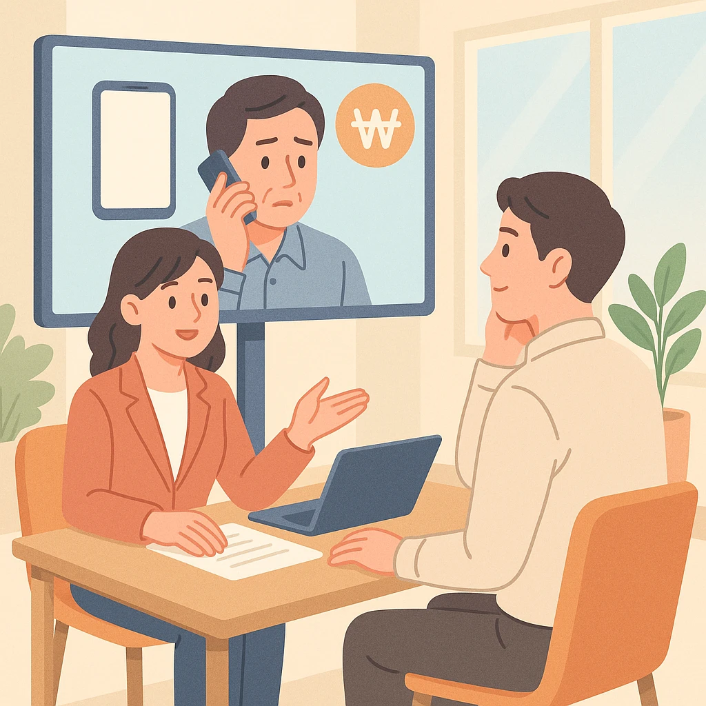 강릉 신불자폰테크 폰테크 상담 이미지