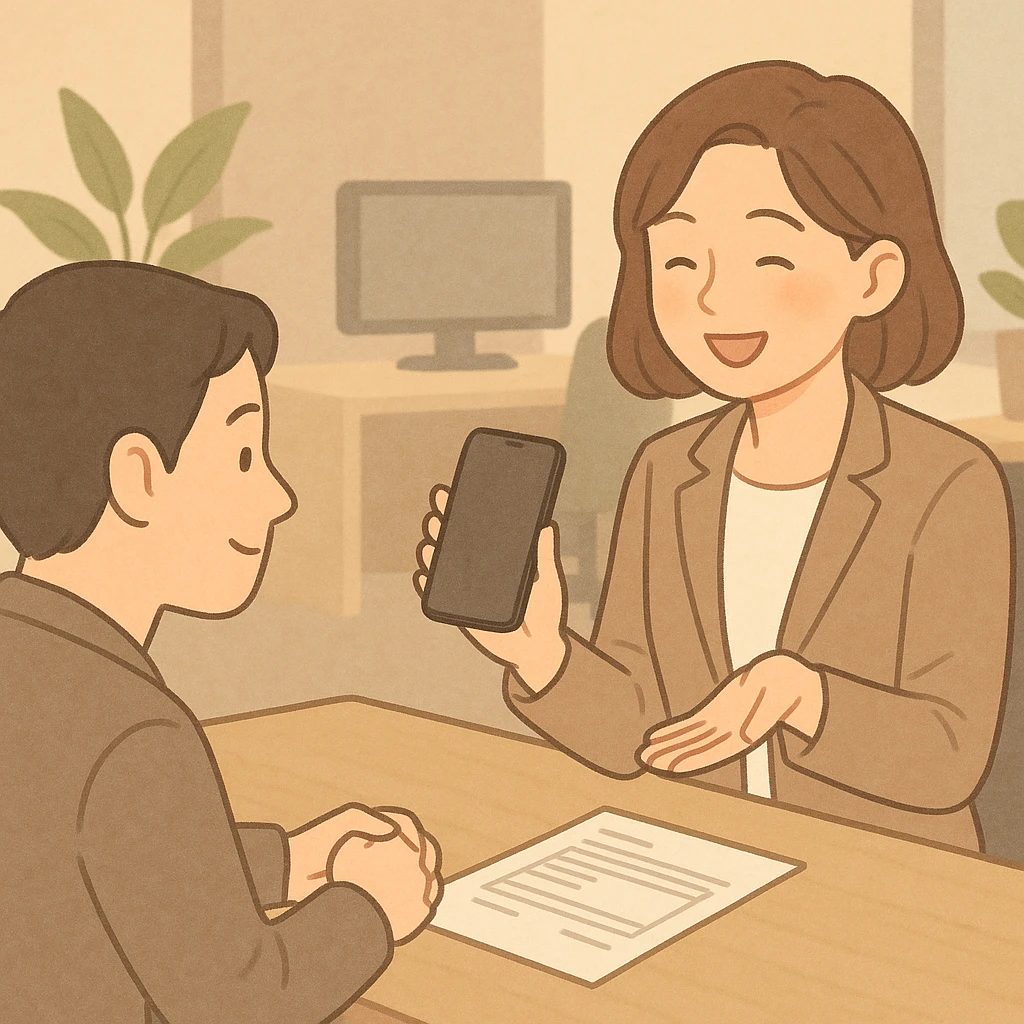 우도 성인폰개통 폰테크 상담 이미지