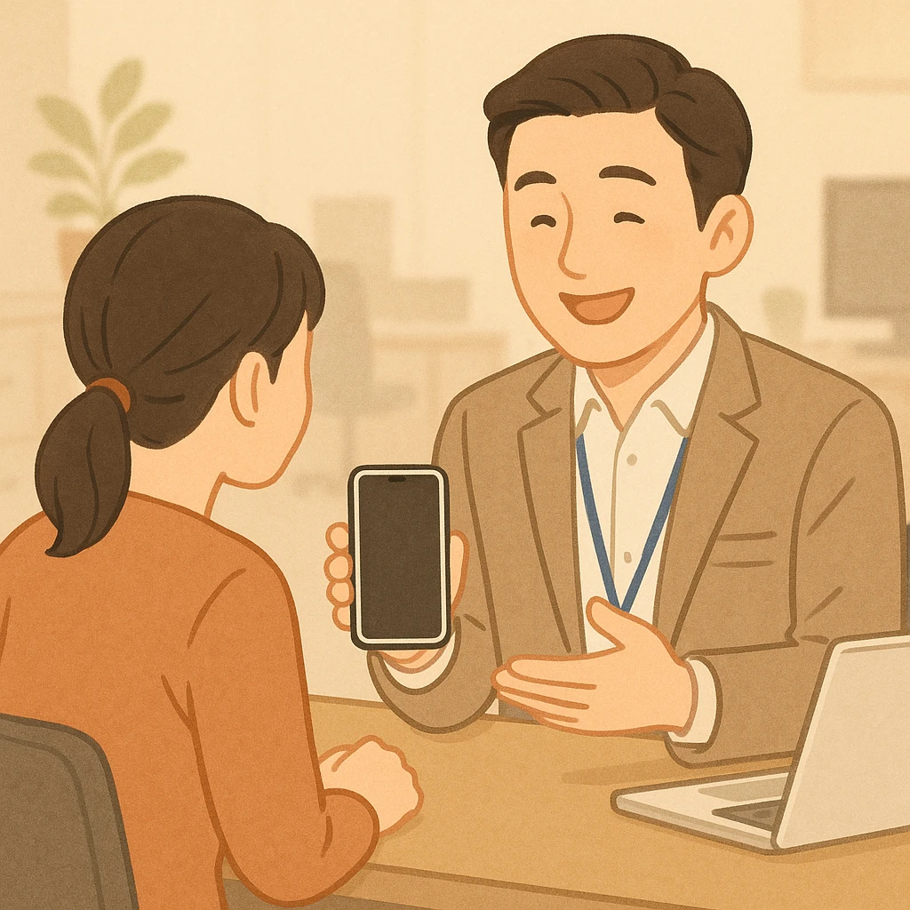 우도 성인폰개통 진행 참고 이미지