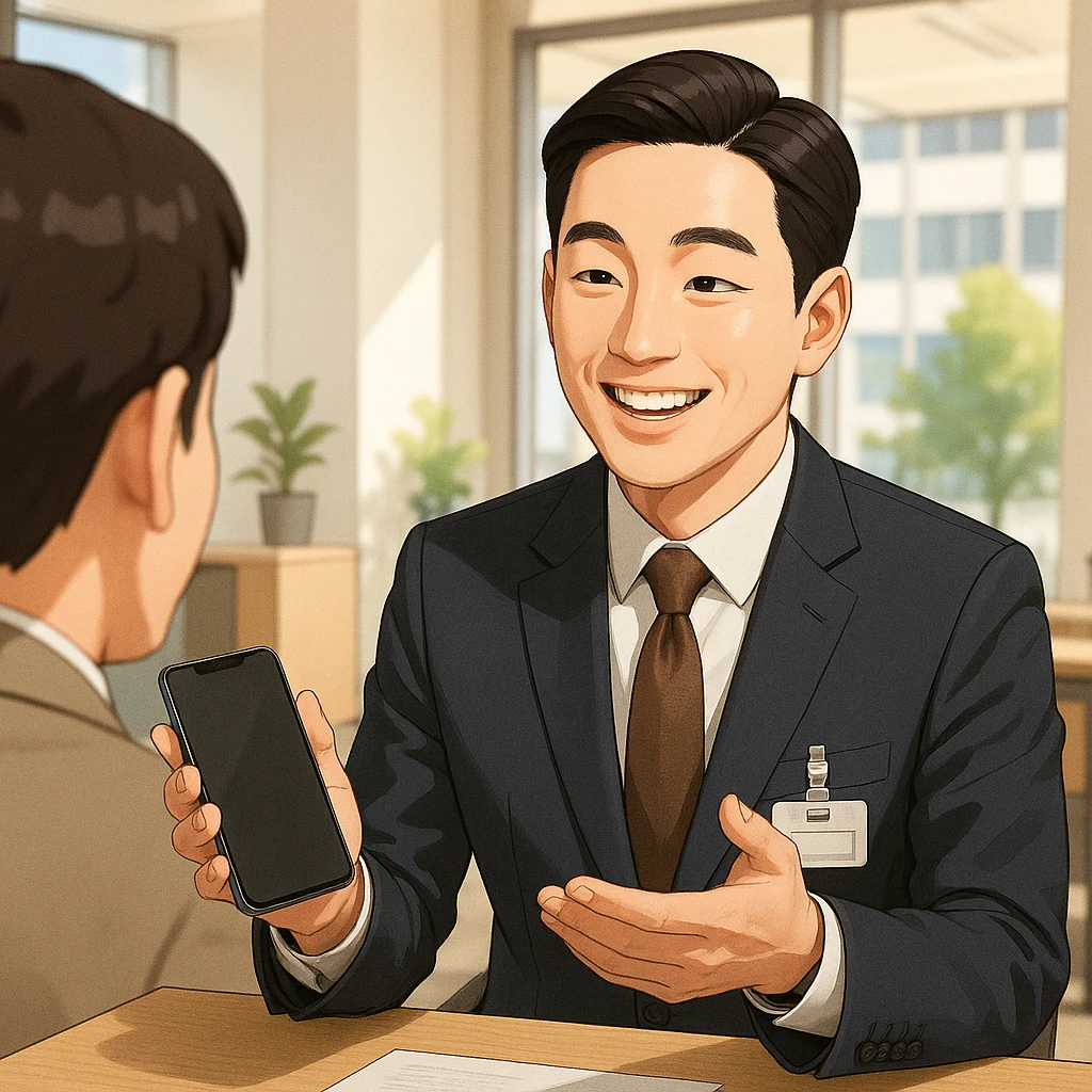 영천 휴대폰자금마련 진행 참고 이미지