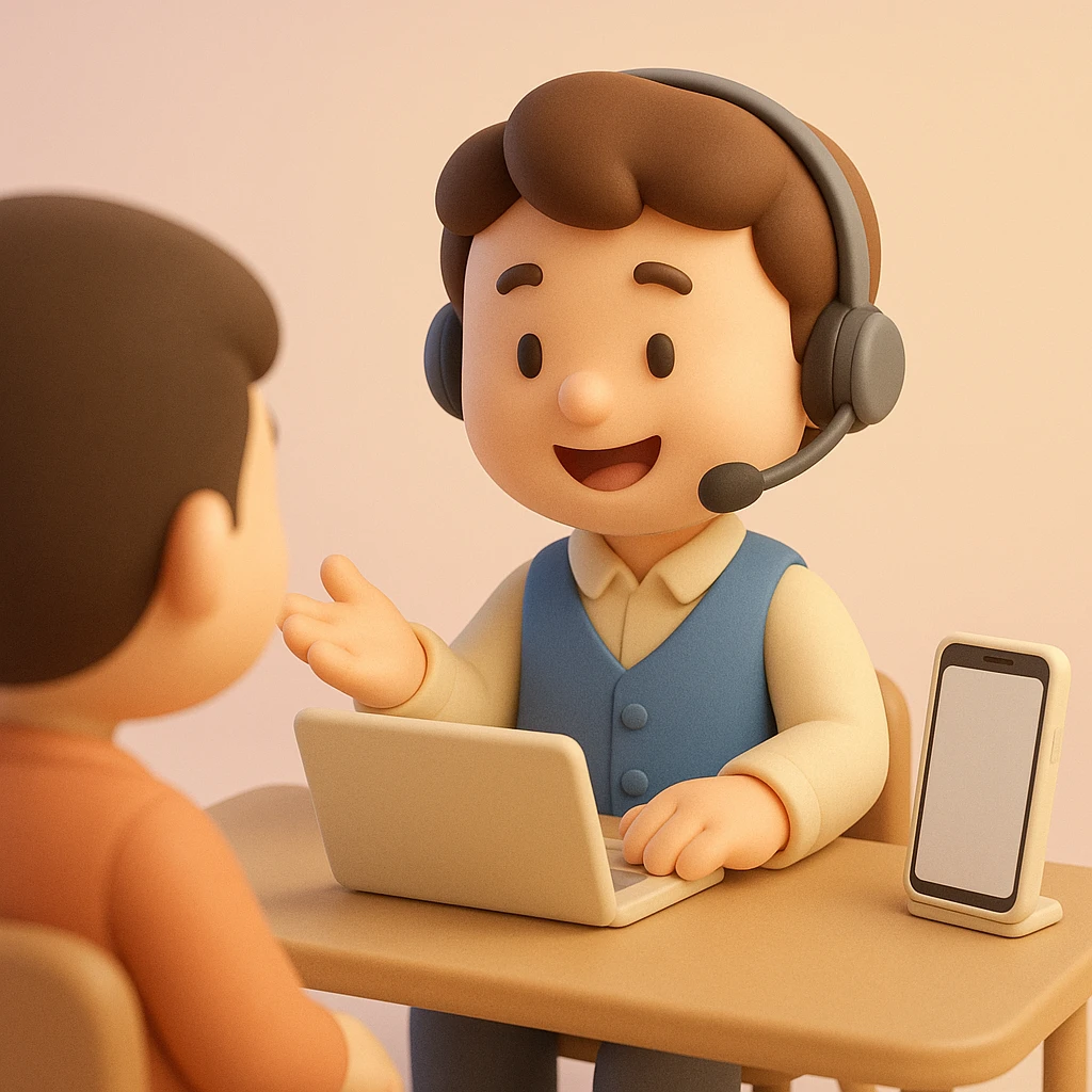 광주 비대면개통 진행 참고 이미지