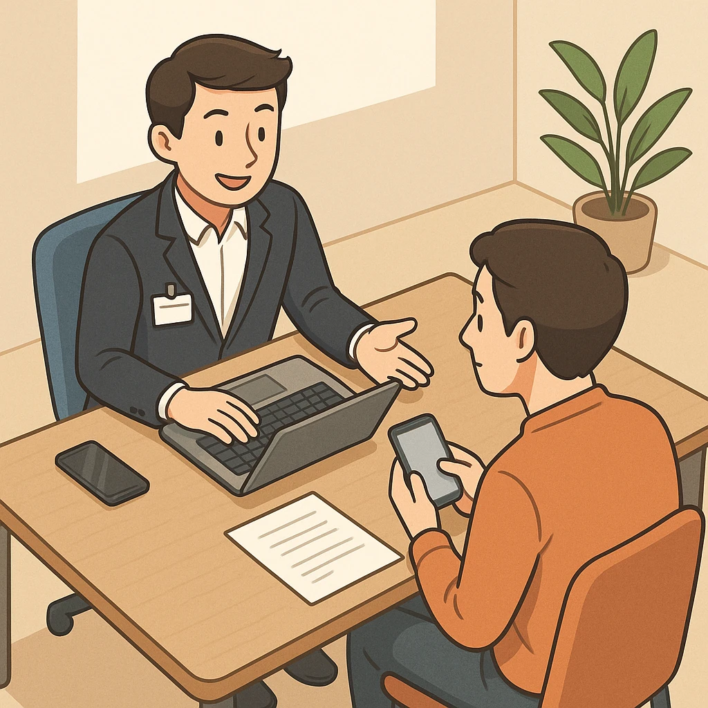 영천 성인폰개통 폰테크 상담 이미지